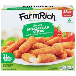 Farm Rich Breaded Mozzarella Sticks Party Pack 48 oz