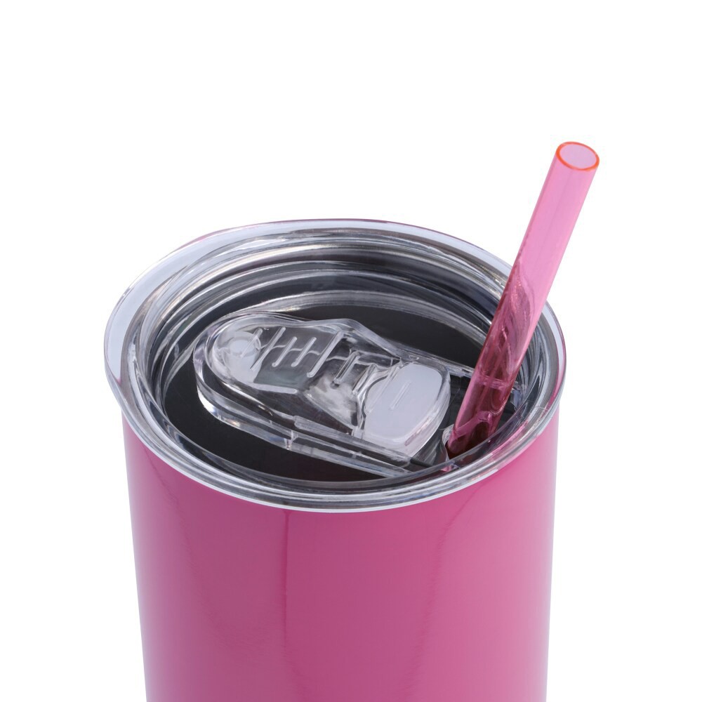slide 4 of 4, Manna Skinny Tumbler - Pink, 30 oz