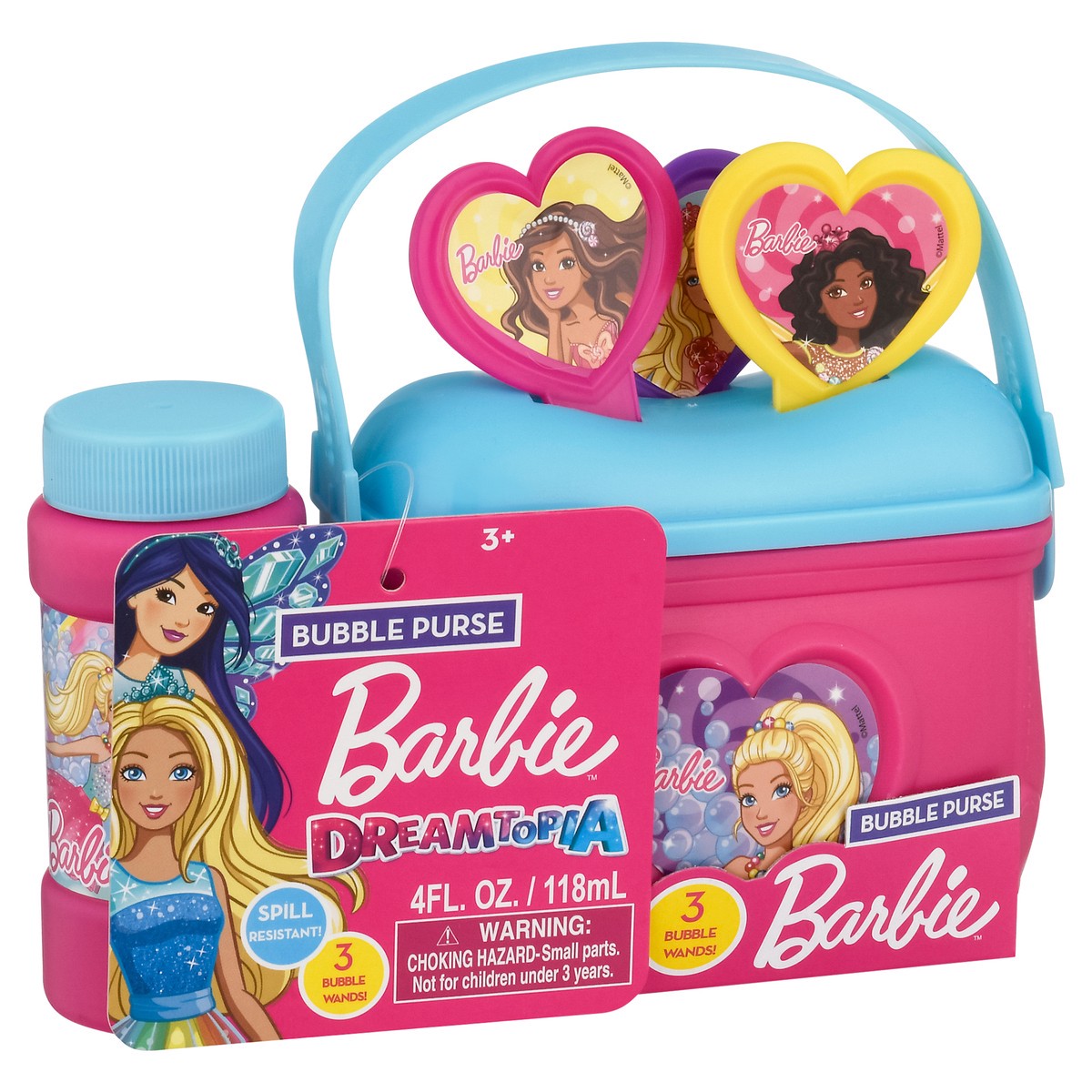 slide 4 of 10, Barbie Barbie Dreamtopia 3+ Bubble Purse 4 fl oz, 4 fl oz