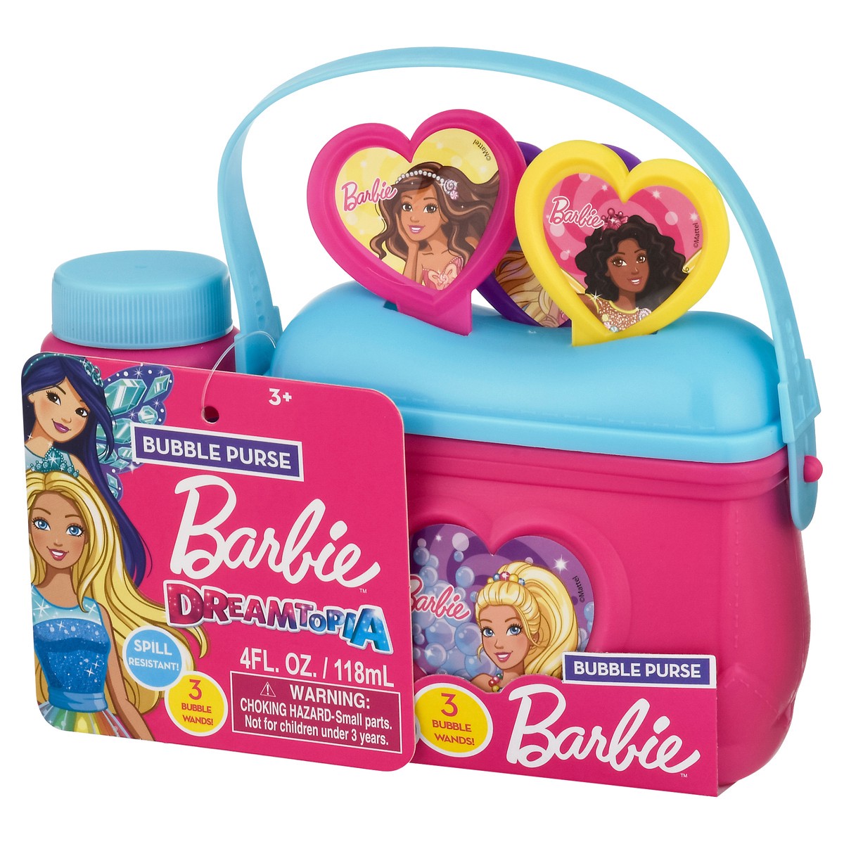 slide 8 of 10, Barbie Barbie Dreamtopia 3+ Bubble Purse 4 fl oz, 4 fl oz