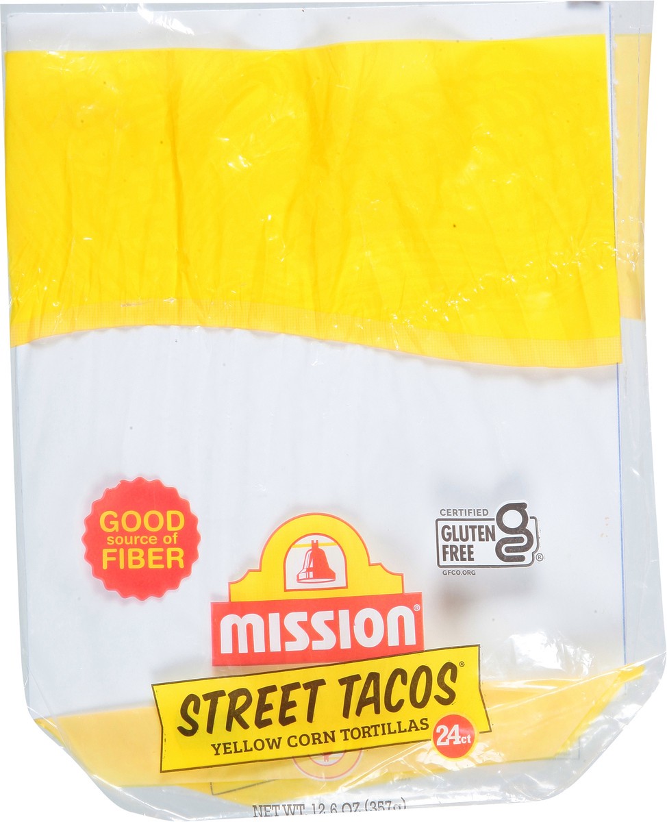 slide 10 of 14, Mission Street Tacos Yellow Corn Tortillas 24 ea, 24 ct