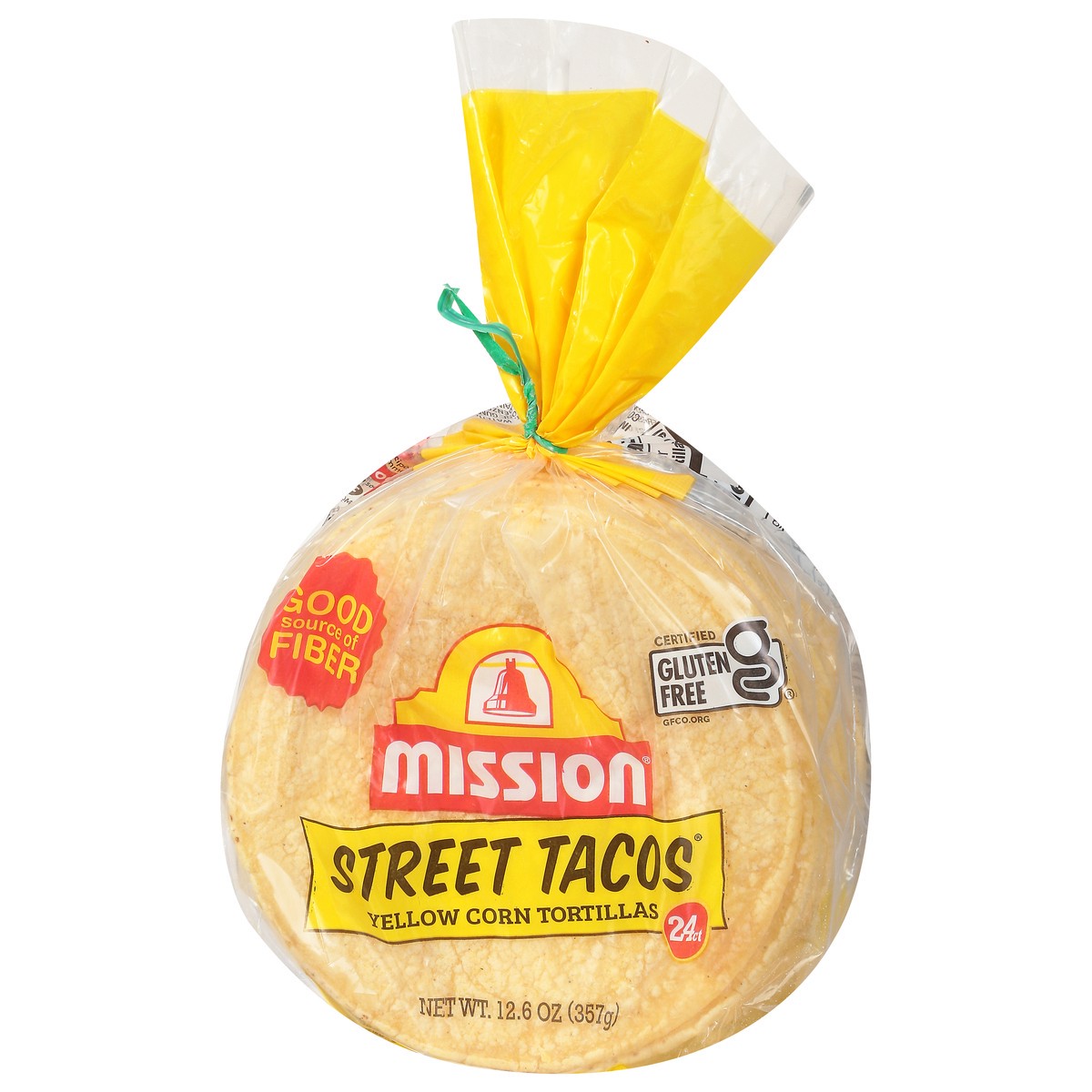 slide 6 of 14, Mission Street Tacos Yellow Corn Tortillas 24 ea, 24 ct