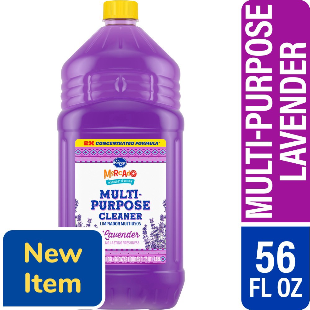 slide 1 of 1, Kroger® Mercado Lavender Scented Multi-Purpose Cleaner, 56 fl oz