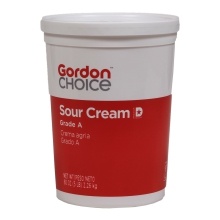 slide 1 of 1, Gordon Choice Sour Cream, 80 oz