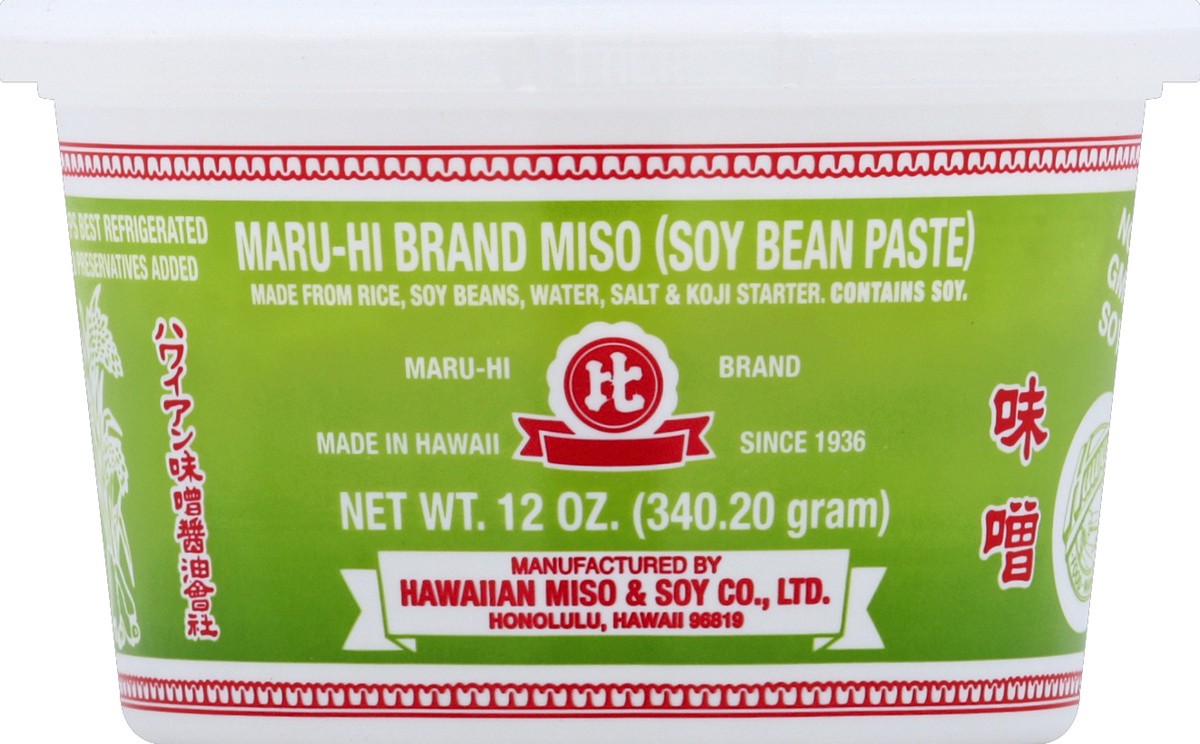 slide 5 of 6, Maru-Hi Miso 12 oz, 12 oz