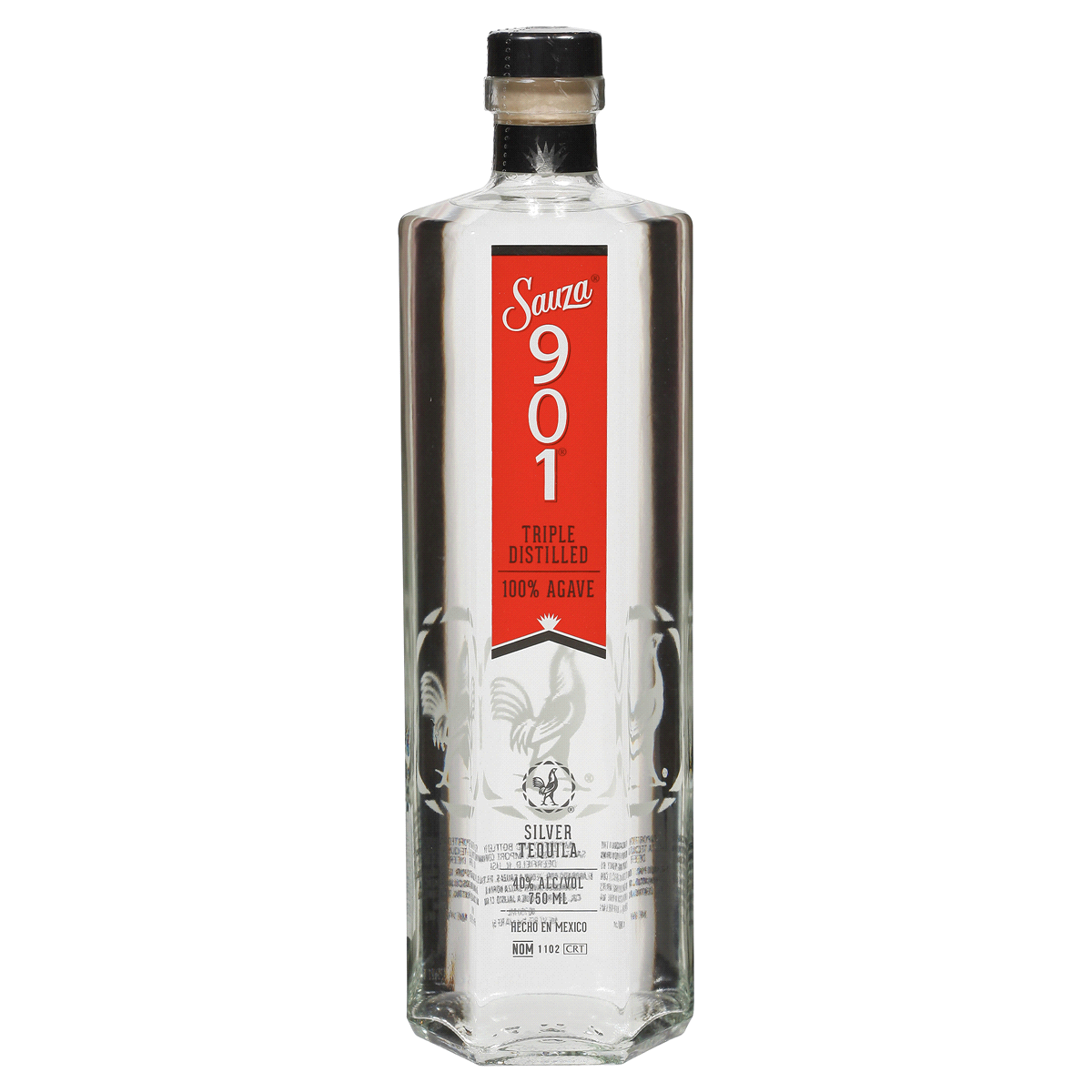 slide 1 of 2, 901 Silver Tequila, 750 ml