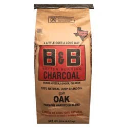 B & B Charcoal with Oak 20 lb