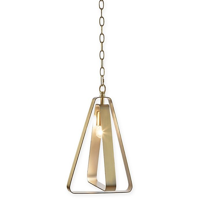 slide 1 of 6, Urban Habitat Colton 1-Light Pendant Light with Metal Shade - Gold, 1 ct