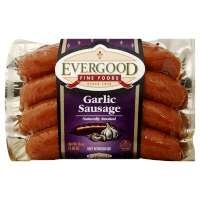 slide 1 of 1, Evergood Fine Foods Sausage Garlic, 16 oz