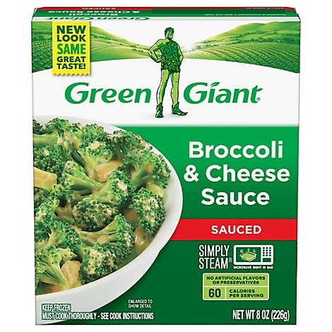slide 1 of 1, Green Giant Stmrs Broccoli Cheese Sauce - 8 OZ, 8 oz