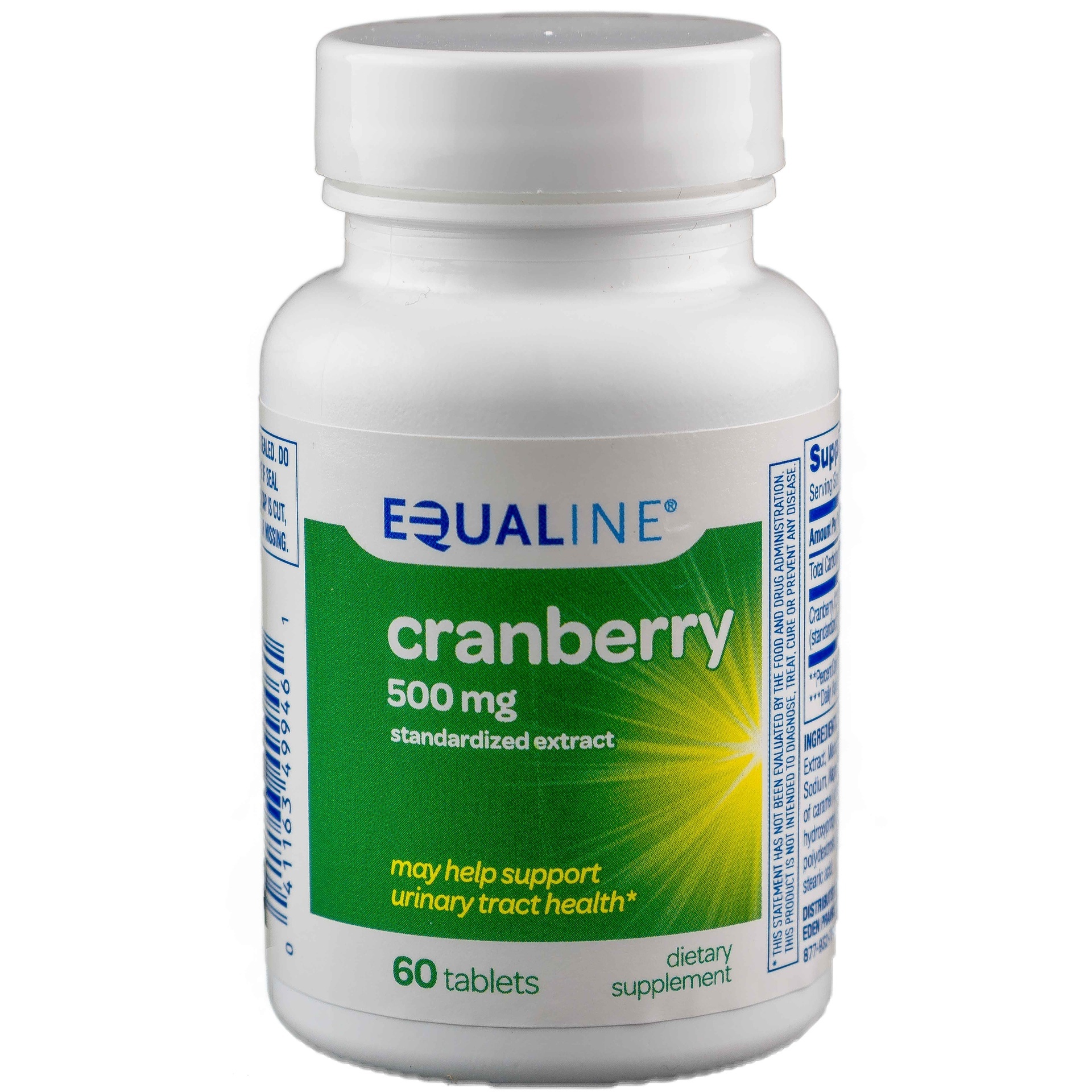 slide 1 of 1, Equaline Cranberry Supplement 500mg, 60 ct