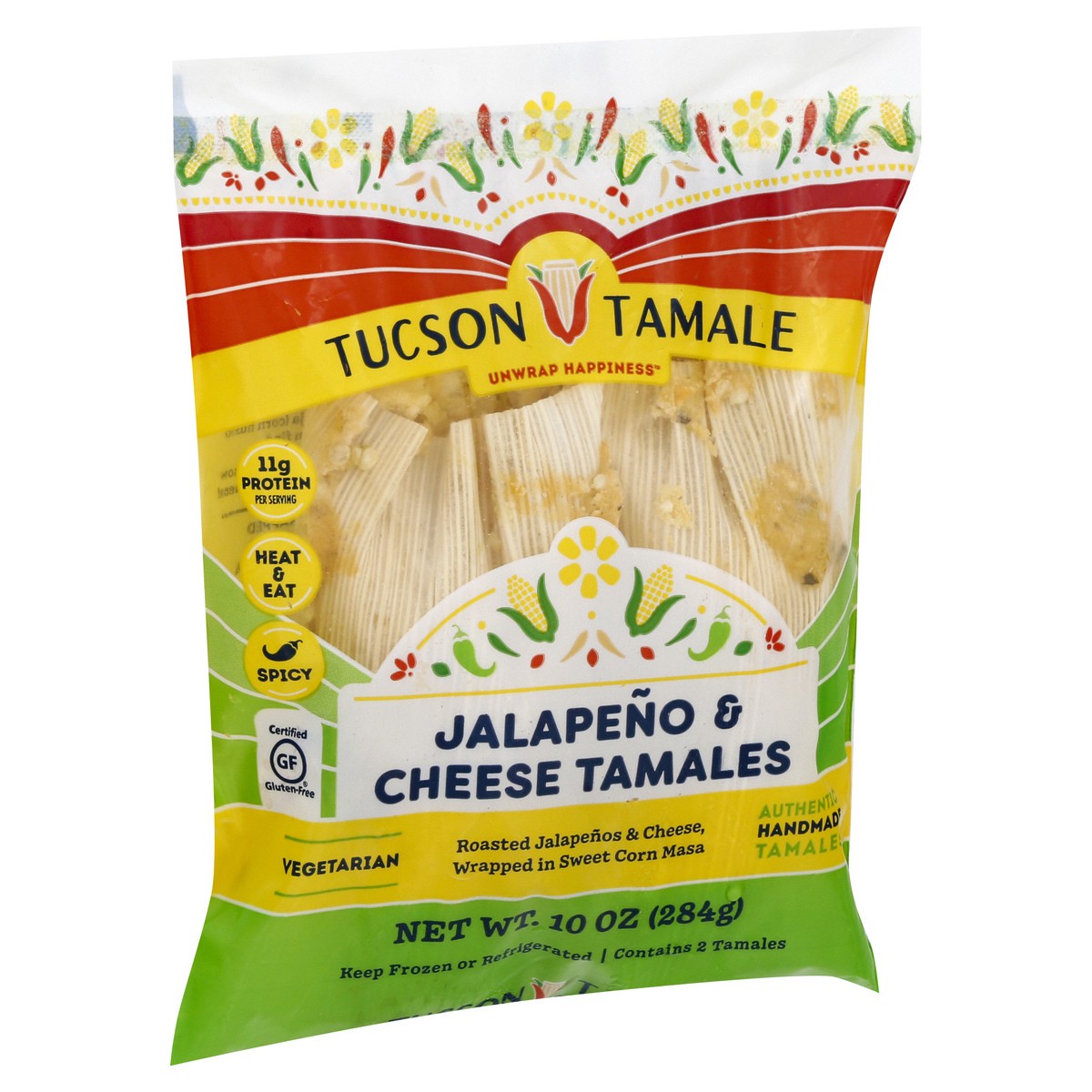 slide 5 of 13, Tuscan Tamale Jalapeno & Cheese Tamales 2 ea, 2 ct