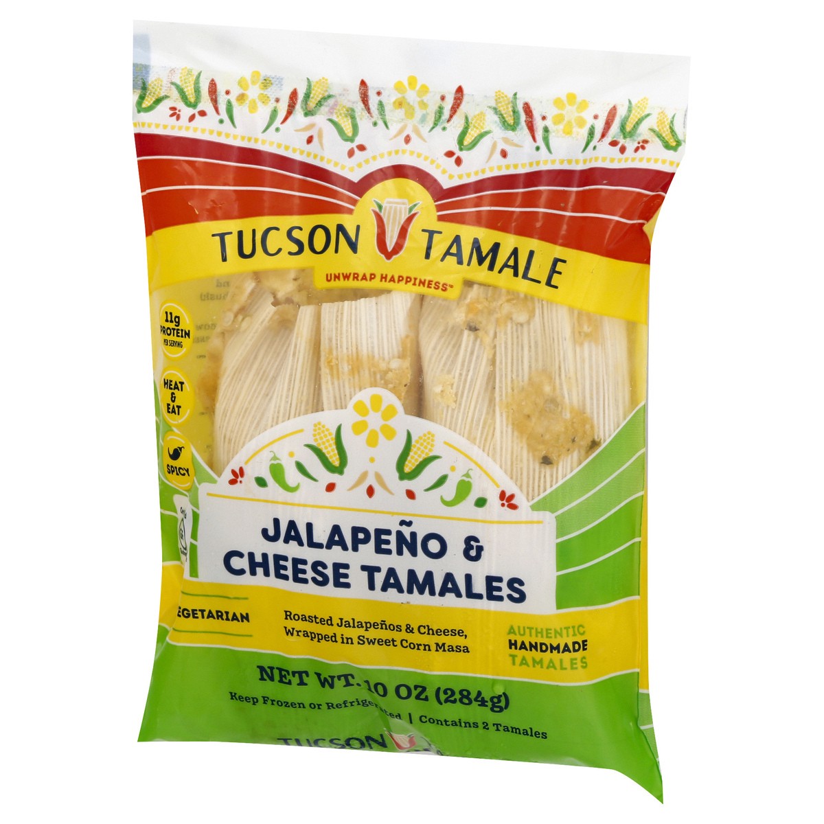 slide 6 of 13, Tuscan Tamale Jalapeno & Cheese Tamales 2 ea, 2 ct