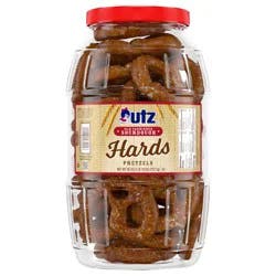 Utz 26 oz Utz Old Fashioned Sourdough Hards Pretzels Barrel