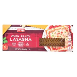 Weis Quality Classic Pasta Enriched Macaroni Product, Oven Ready Lasagna - 12 oz