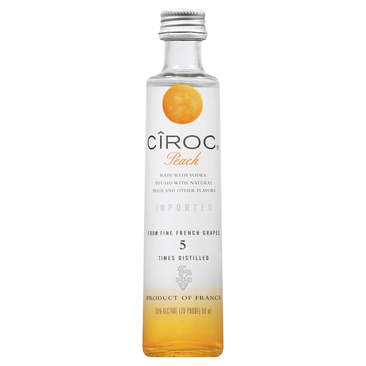 slide 1 of 3, Ciroc Vodka, 50 ml