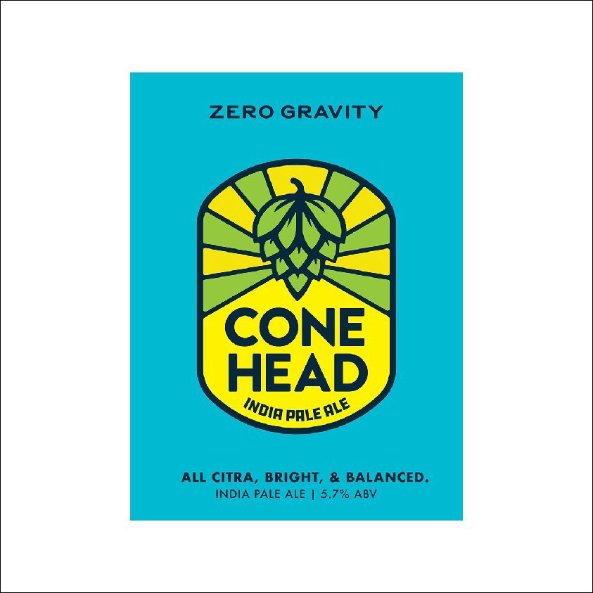slide 1 of 1, Zero Gravity Conehead 6Pk Can, 72 oz