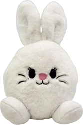 Holiday Home Sorbet Bunny Plush - White, 12 in
