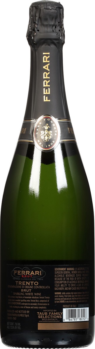 slide 2 of 7, Ferrari Brut Sparkling, 750 ml