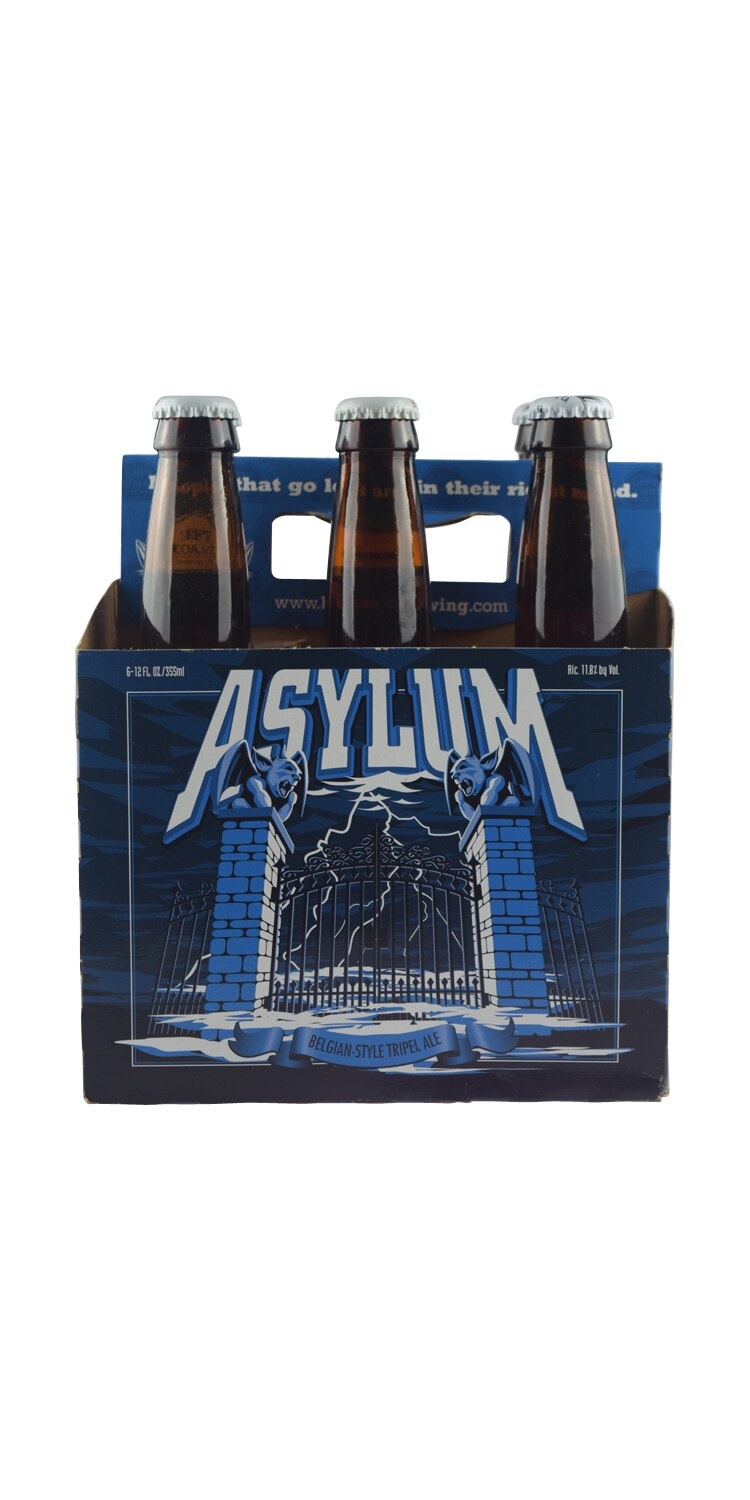 slide 1 of 1, Left Coast Brewing Co Hop Asylum, 6 ct; 12 oz