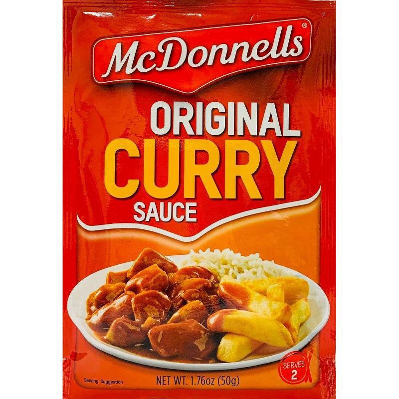 slide 1 of 2, McDonnells Curry Sauce Original, 1.76 oz