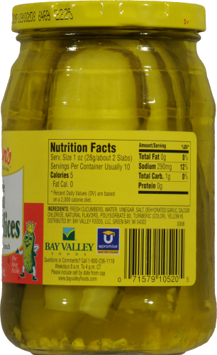 slide 3 of 3, Farmans Slicers, Home Style, Kosher Dill Sandwich - 16 oz, 16 oz