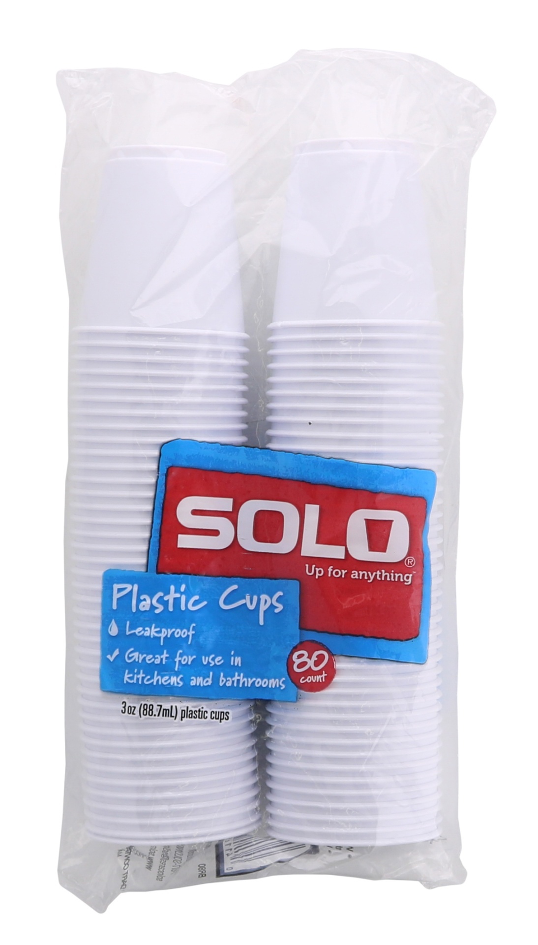 slide 1 of 1, Solo Plastic Cups 80 ea, 80 ct