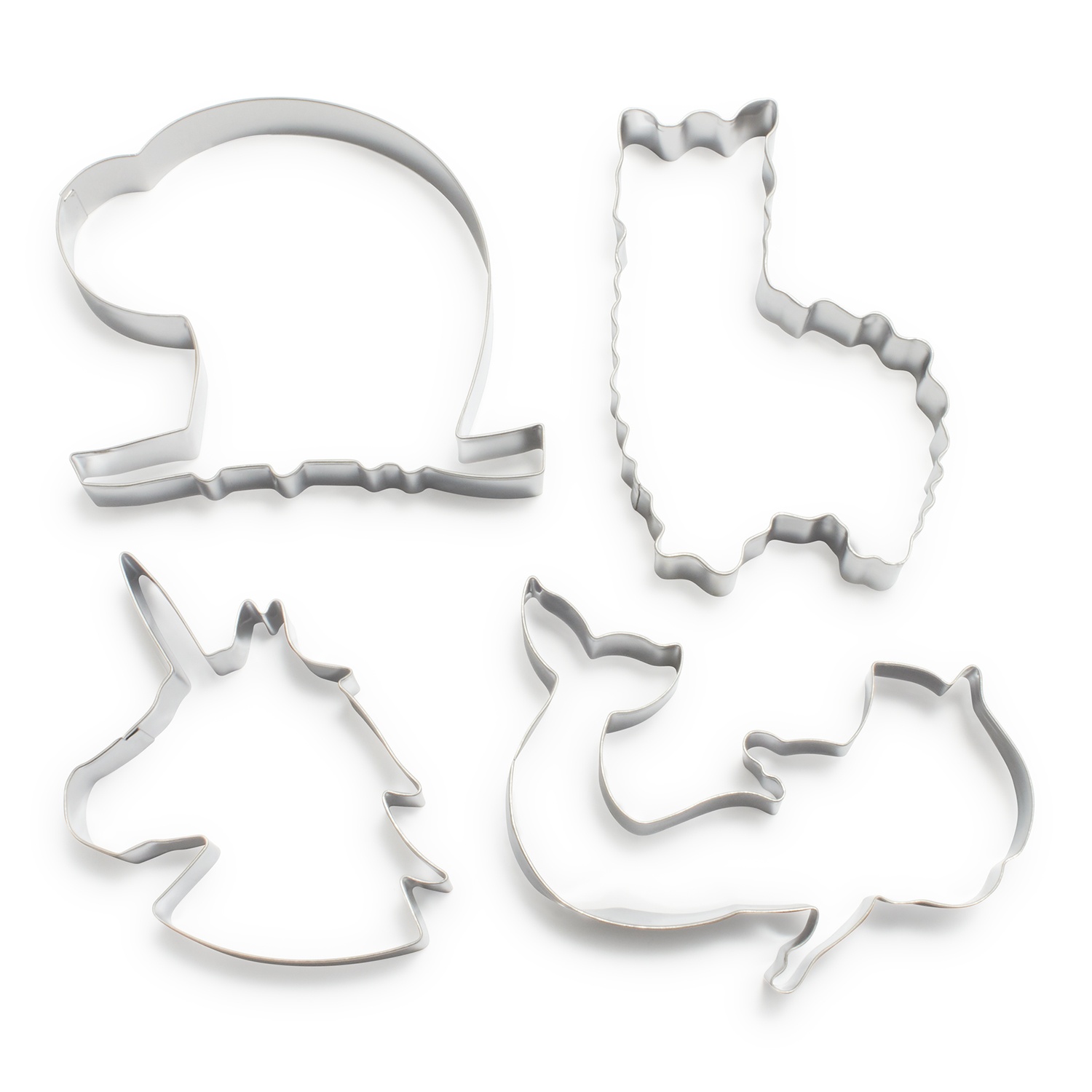 slide 1 of 1, Sur La Table Whimsy Cookie Cutters, 4 ct