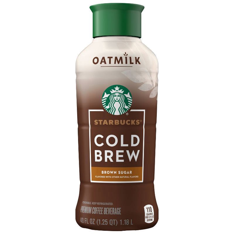 slide 1 of 1, Starbucks Cold Brew Premium Coffee Beverage Oatmilk Brown Sugar- 40 fl oz, 40 fl oz