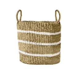Holiday Home Medium Seagrass Storage Basket, 1 ct