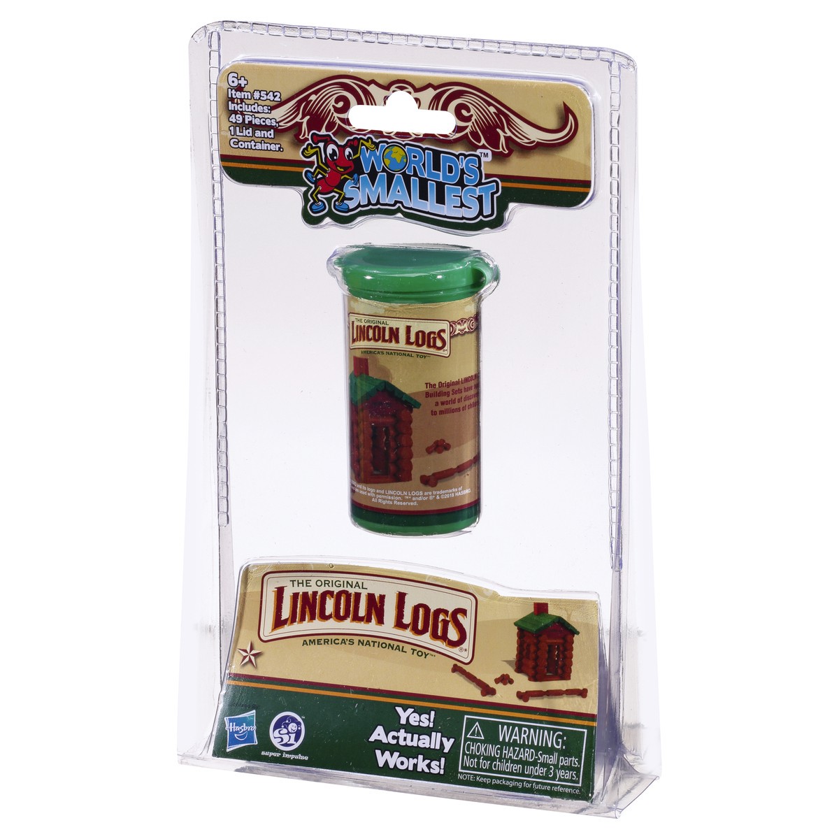 slide 5 of 9, World's Smallest 6+ The Original Lincoln Logs 1 ea, 1 ct