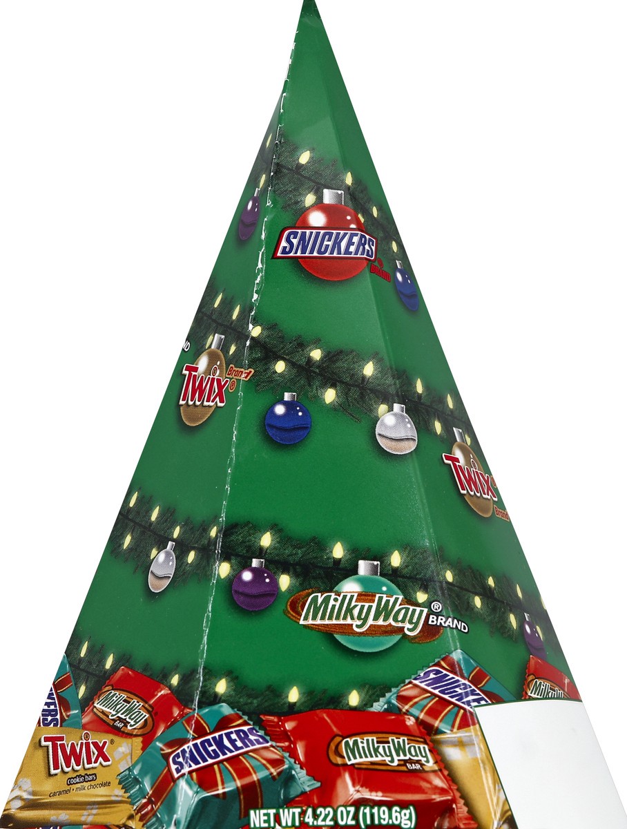 slide 5 of 6, Mars Mixed Minis Christmas Tree, 4.22 oz