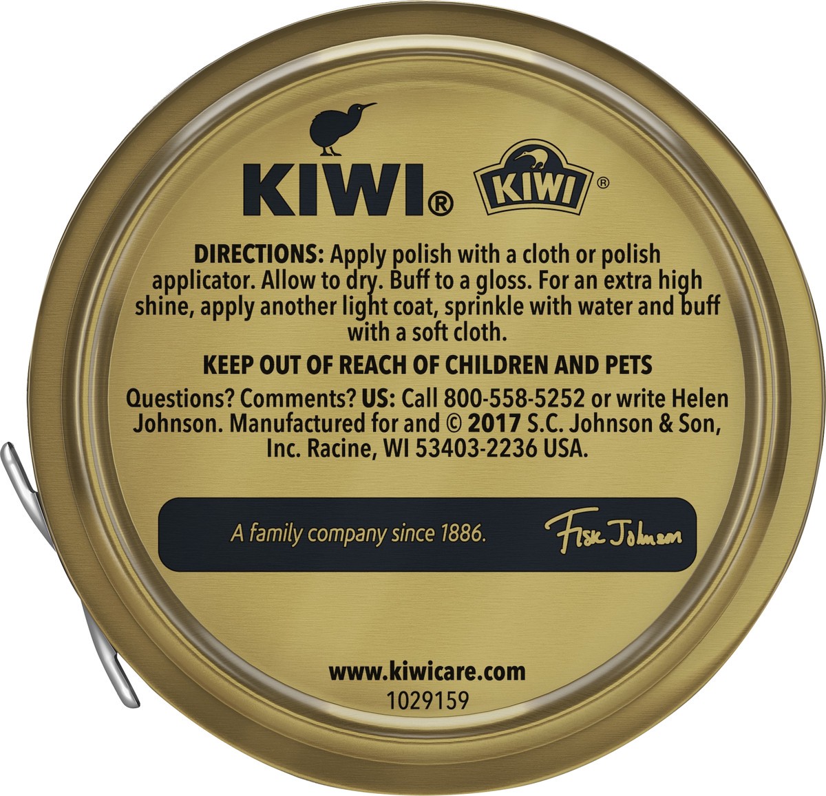 slide 2 of 3, KIWI Brown Parade Gloss Premium Shoe Polish, 1.13 oz