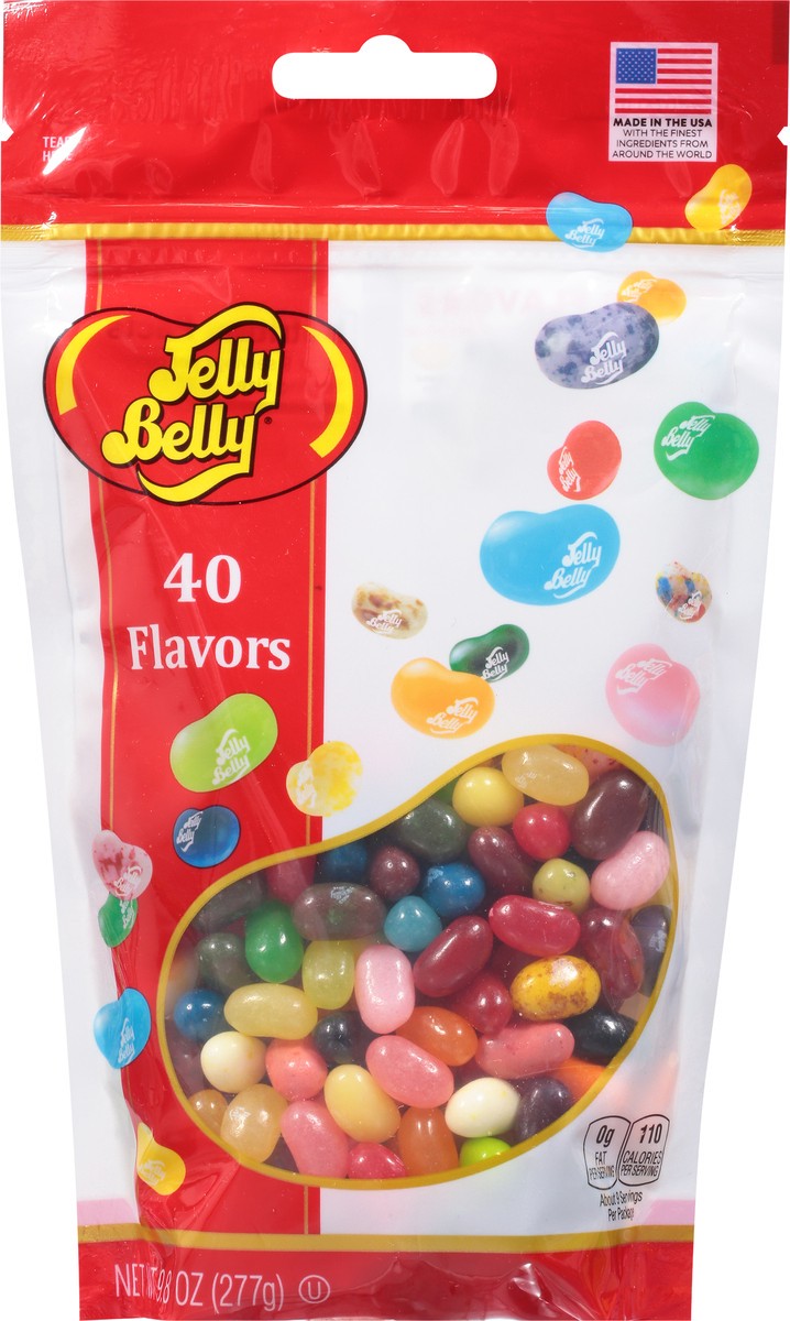 slide 9 of 11, Jelly Belly 40 Assorted Jelly Bean Flavors, 9.8 oz Bag, 9.8 oz