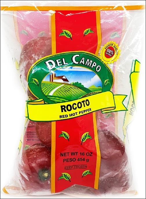 slide 1 of 1, Del Campo Red Hot Pepper/Rocoto, 16 oz