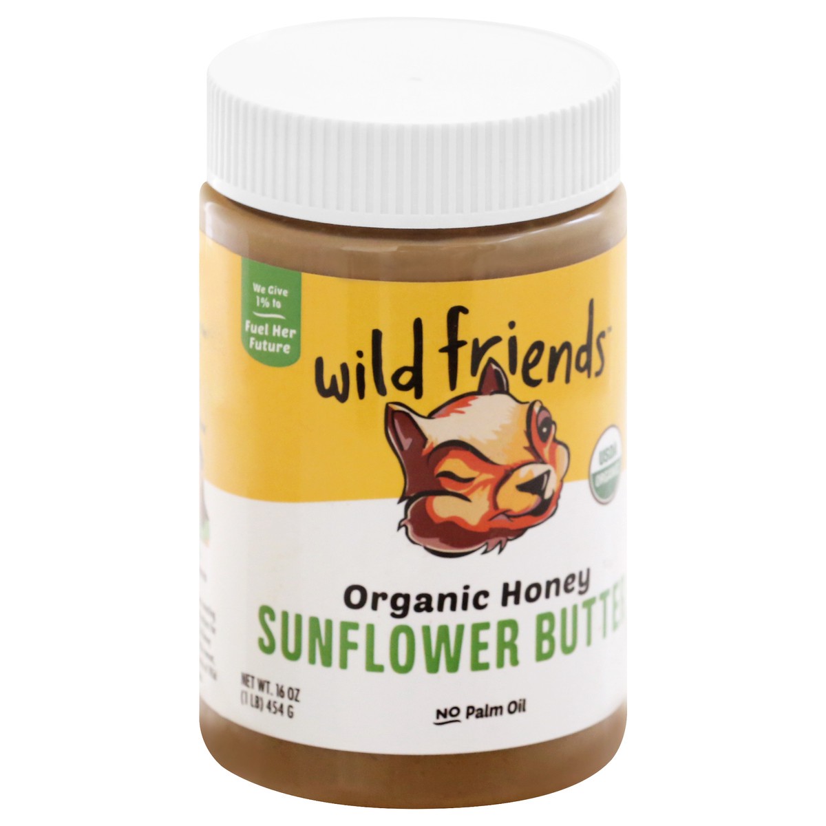 slide 12 of 13, Wild Friends Organic Honey Sunflower Butter, 16 oz