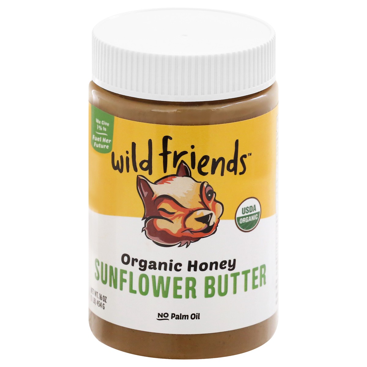 slide 13 of 13, Wild Friends Organic Honey Sunflower Butter, 16 oz