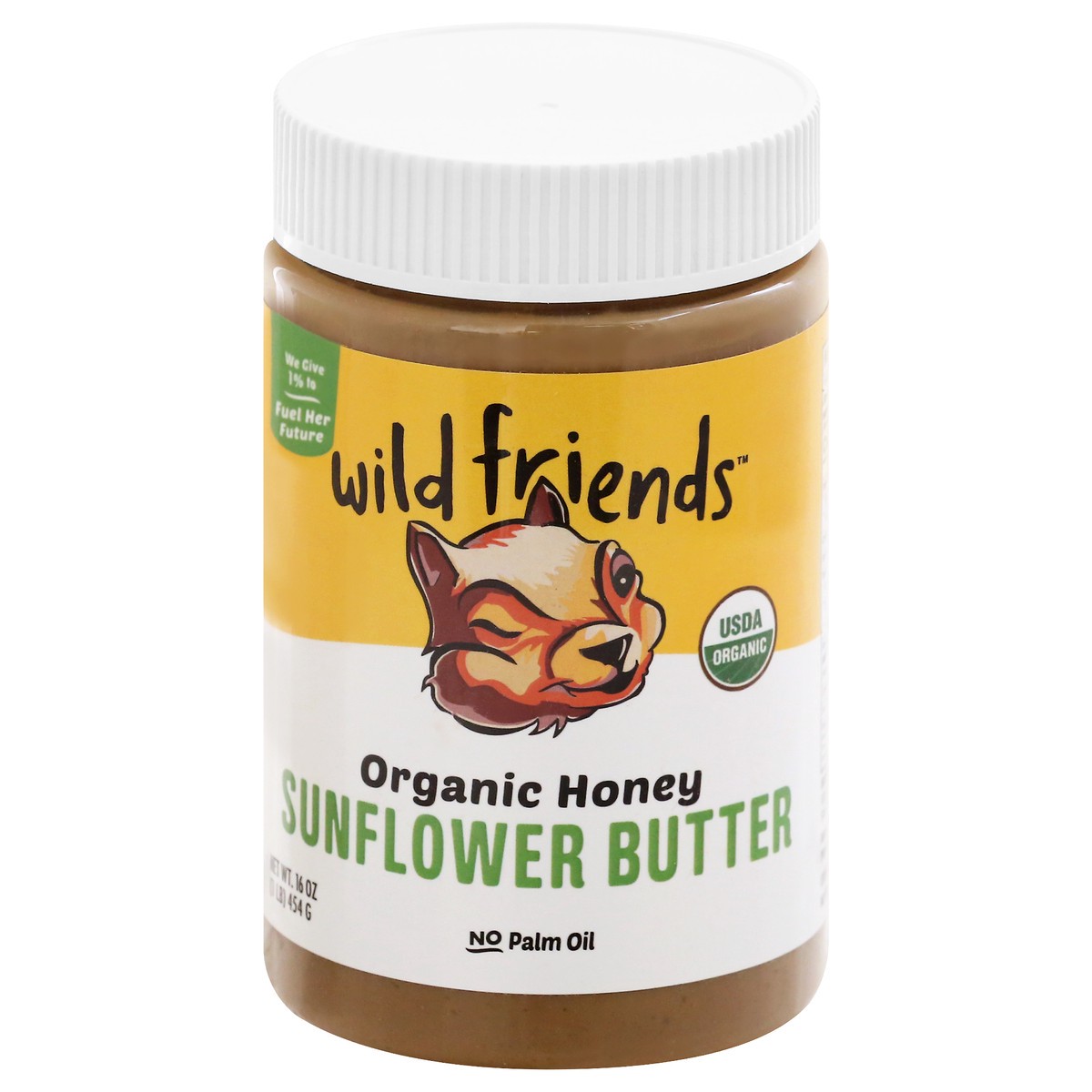 slide 1 of 13, Wild Friends Organic Honey Sunflower Butter, 16 oz