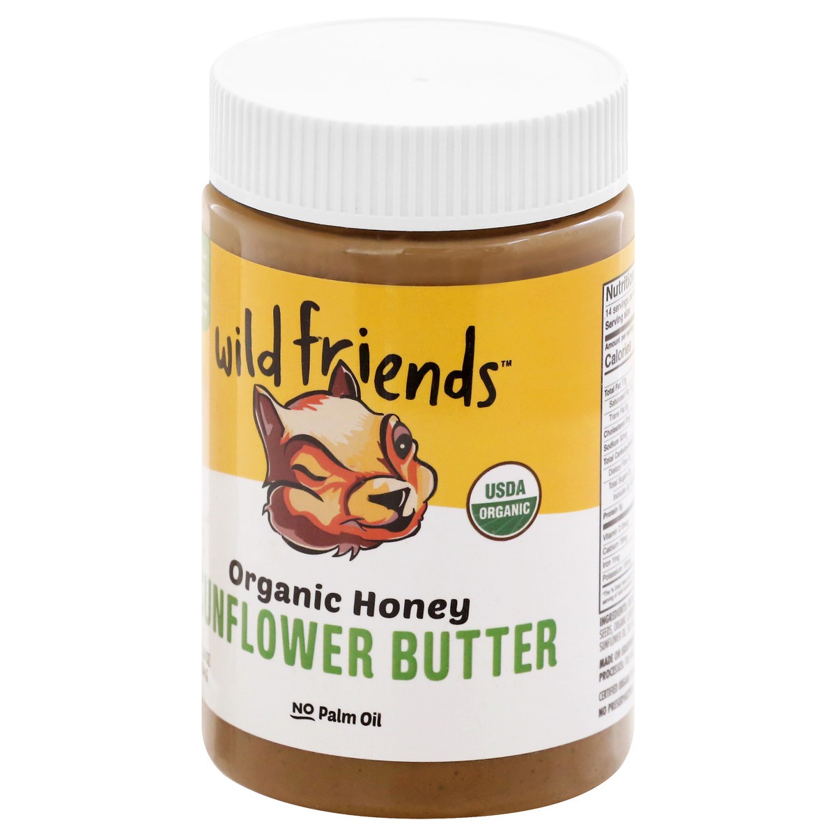 slide 6 of 13, Wild Friends Organic Honey Sunflower Butter, 16 oz