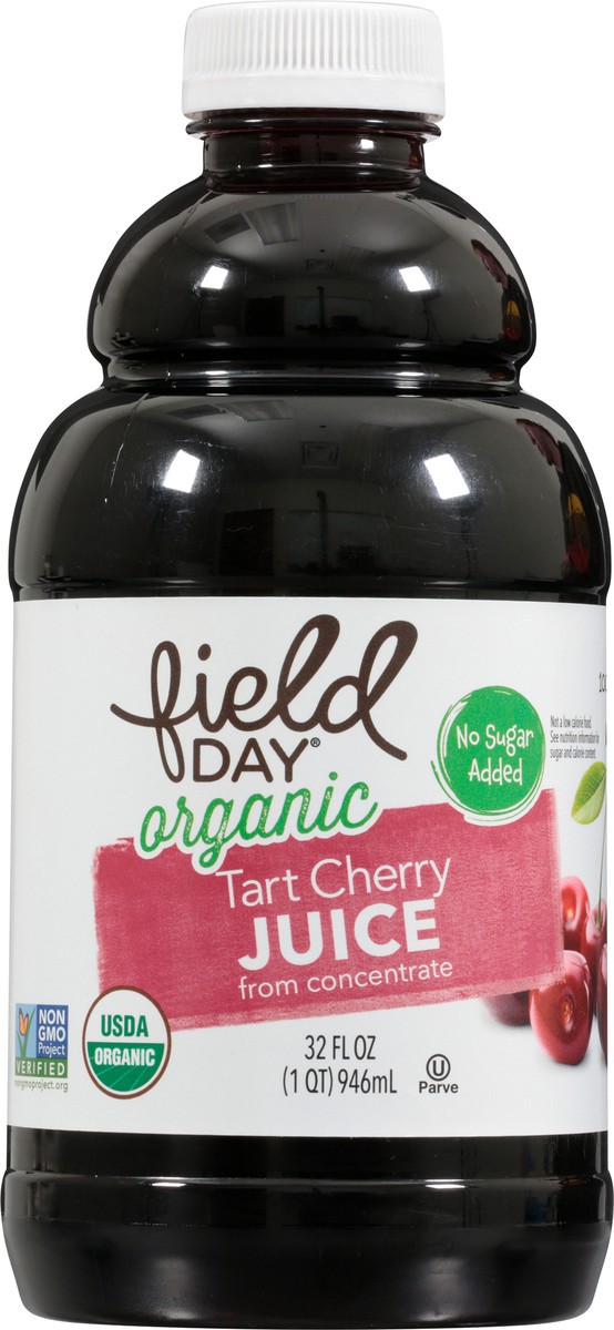 slide 6 of 13, Field Day Organic Tart Cherry Juice from Concentrate - 32 fl oz, 32 oz