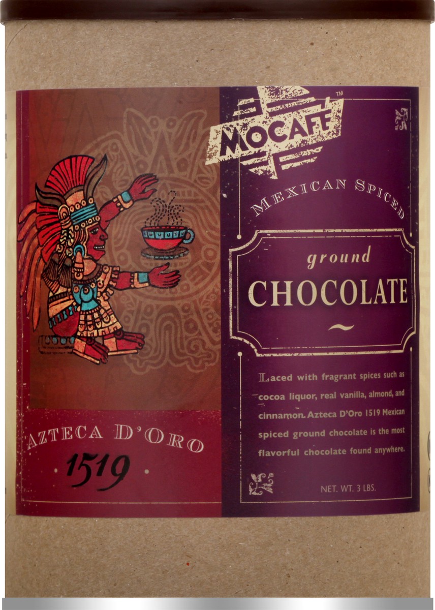 slide 3 of 10, MOCAFE Ground Mexican Spiced Chocolate - 3 lb, 3 lb