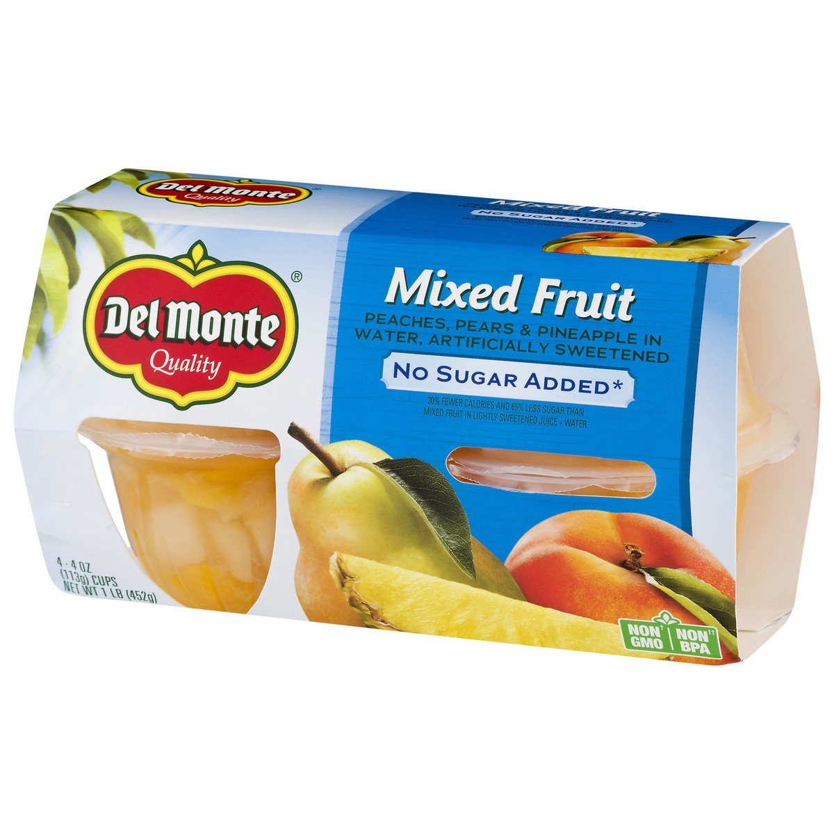 slide 2 of 11, Del Monte Mixed Fruit Cups, 4 ct; 4 oz