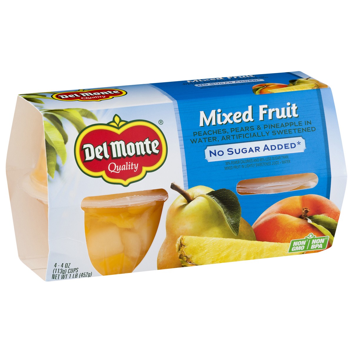 slide 7 of 11, Del Monte Mixed Fruit Cups, 4 ct; 4 oz