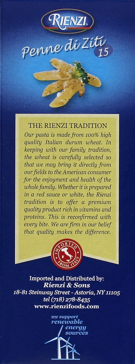 slide 2 of 4, Rienzi Penne di Ziti, 15, 16 oz