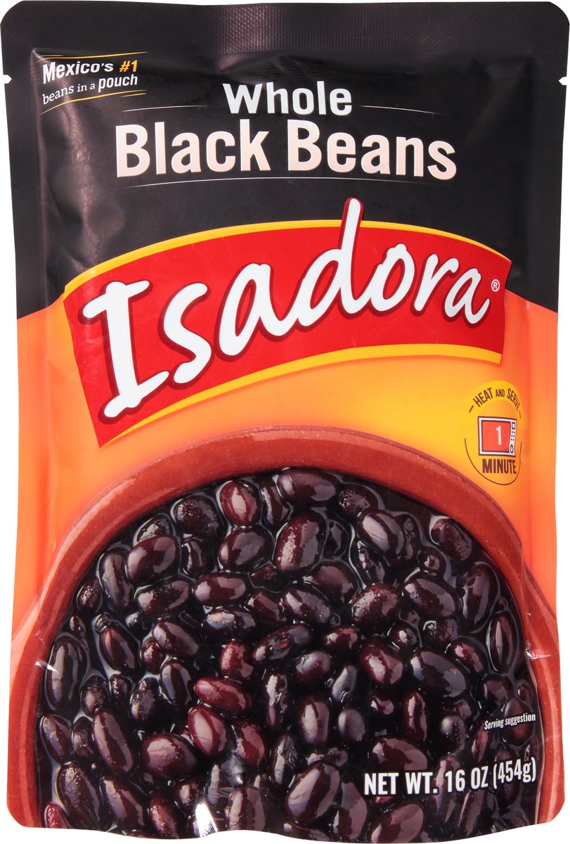 slide 11 of 11, Isadora Whole Black Beans 16 oz Pouch, 16 oz