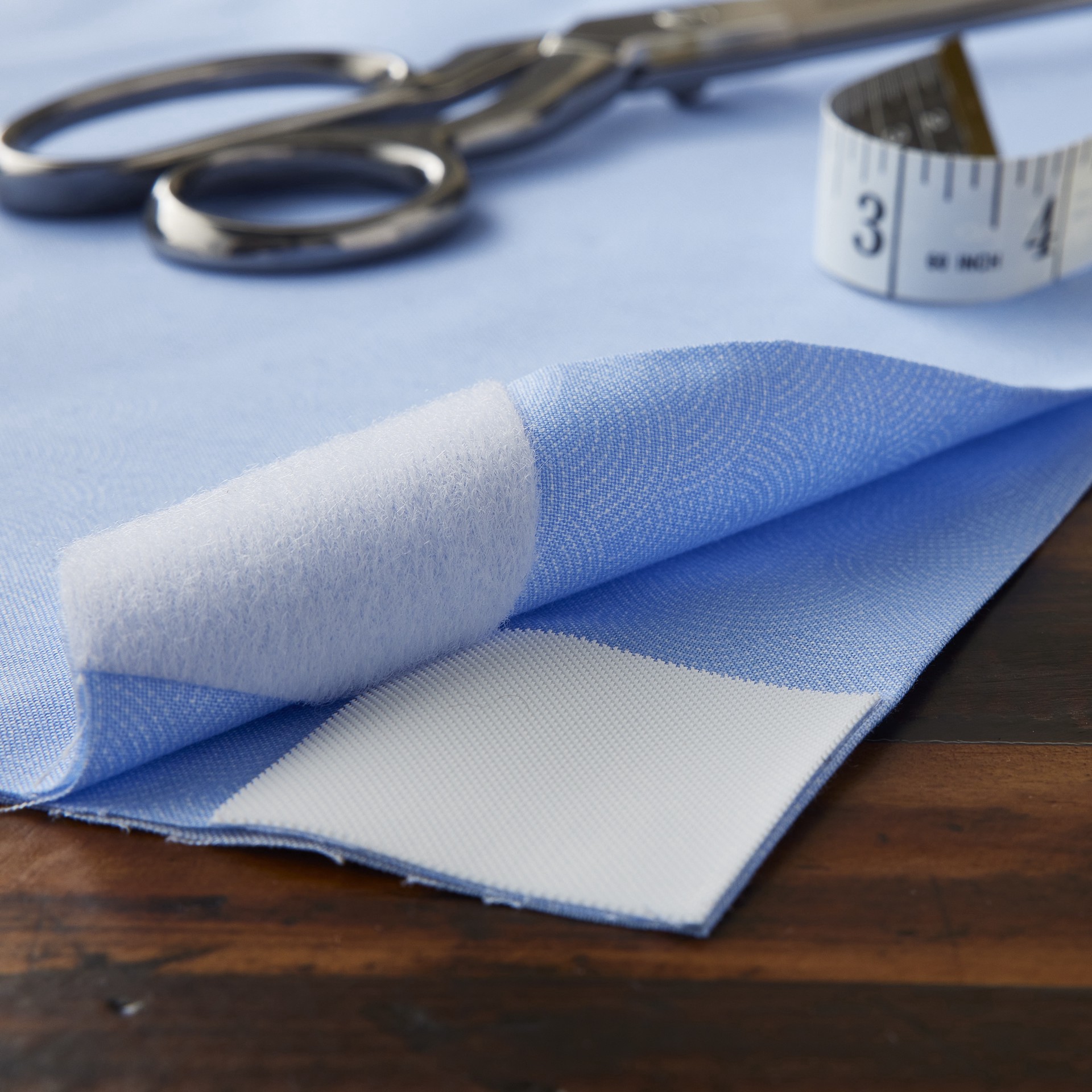 slide 5 of 6, Velcro Brand Sleek & Thin White Stick On Fastener Rectangle, 6 in x 4 in