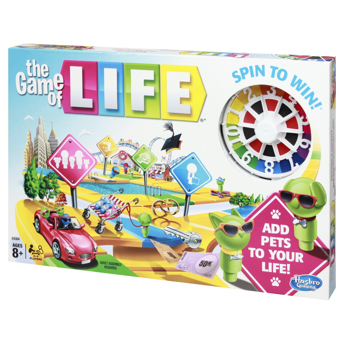 slide 3 of 9, Hasbro Ages 8+ The Game of Life 1 ea, 1 ct