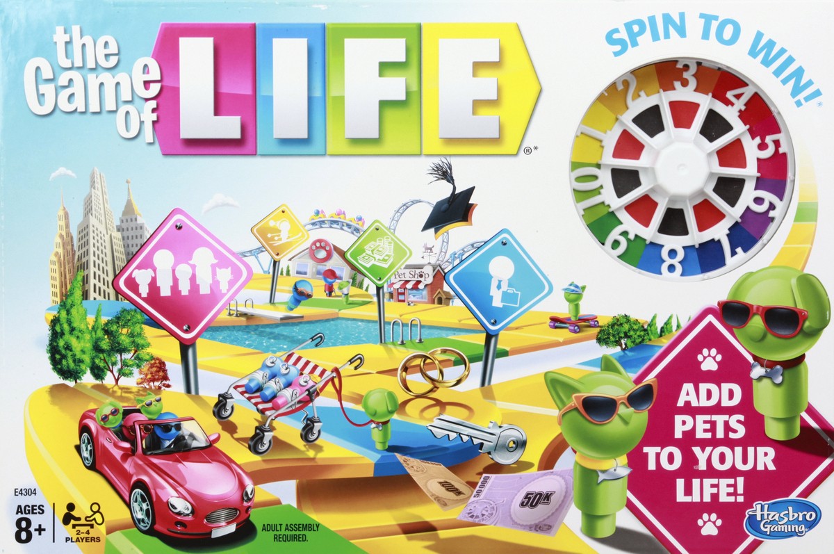 slide 6 of 9, Hasbro Ages 8+ The Game of Life 1 ea, 1 ct