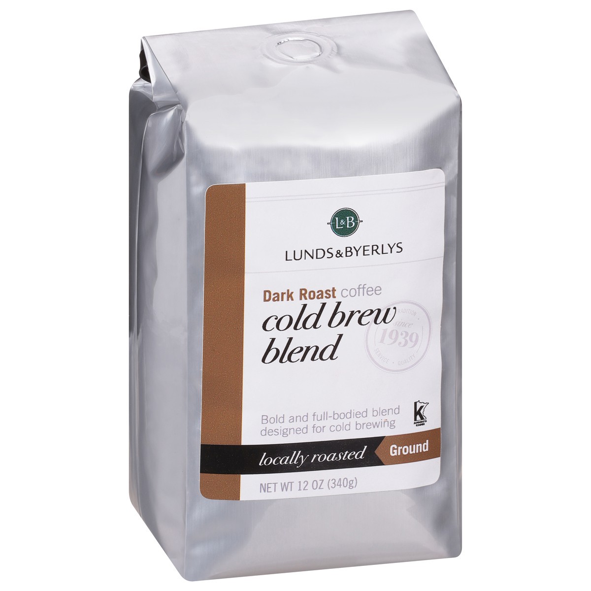 slide 10 of 11, Lunds & Byerlys Ground Dark Roast Cold Brew Blend Coffee 12 oz, 12 oz