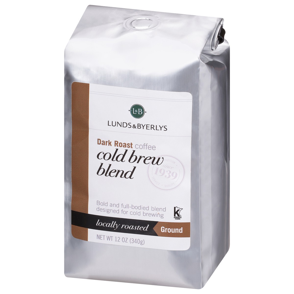 slide 6 of 11, Lunds & Byerlys Ground Dark Roast Cold Brew Blend Coffee 12 oz, 12 oz